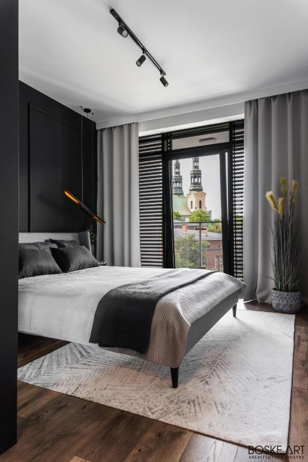 Stylowy Apartament W Centrum Poznania Bagian luar foto