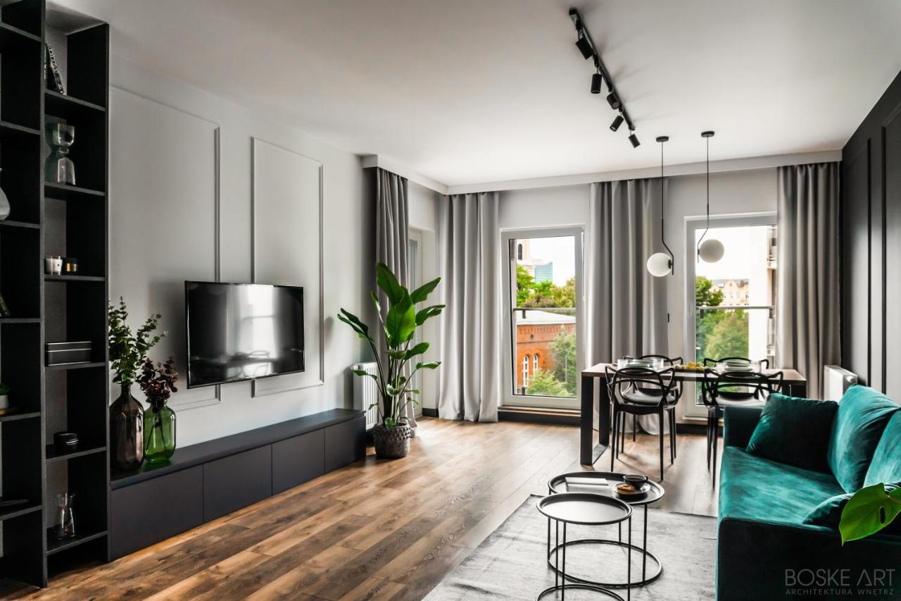 Stylowy Apartament W Centrum Poznania Bagian luar foto
